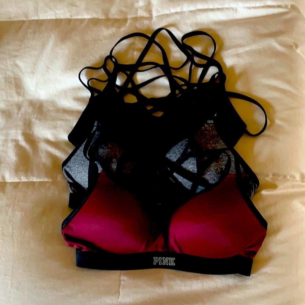 VS Pink Sports Bras